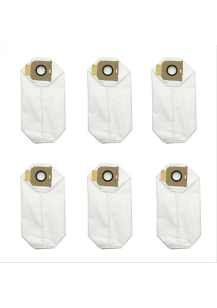 Dreame Z10 Istasyonu / H30 Combo Istasyonu Için Robot Vakum Temizleyici Toz Çanta Aksesuarları Yedek Yedek Parçalar 6 Pcs (Yurt Dışından)