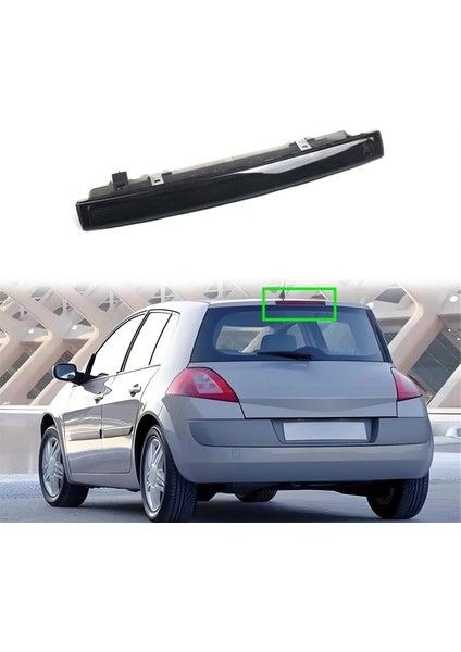 LED Arka Fren Lambası Renault Megane Mk2 Hatchback Grand Scenic Iı 2002-2009 Siyah Için Arka Üçüncü Fren Stop Lambasını Değiştirin (Yurt Dışından) fırsatları