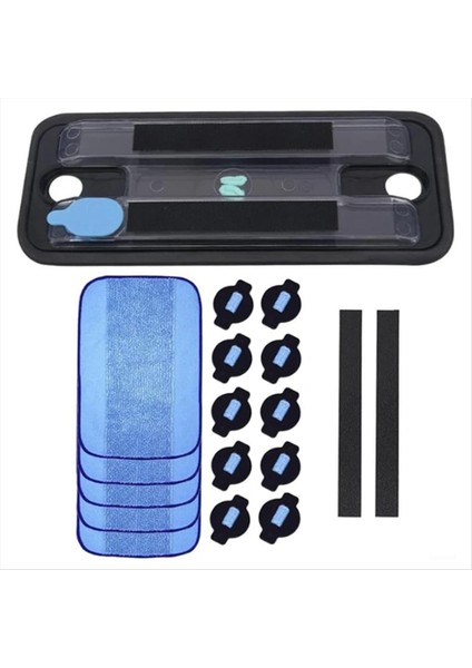 1 Set Tekerlek Lastik Paspas Pedleri Irobot Braava Için Su Kapağı 320 380 381 380T 390 390T Robot Vakum Temel Aksesuarlar (Yurt Dışından)