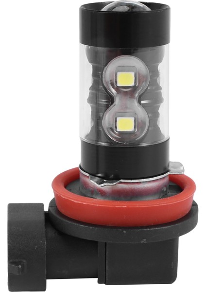 2'li Paket Yüksek Güç 50W Süper Parlak H11/H8 10-Smd LED Ampuller Araba Sis Farı Lambaları Için Yedek, Xenon Beyaz (Yurt Dışından) modelleri