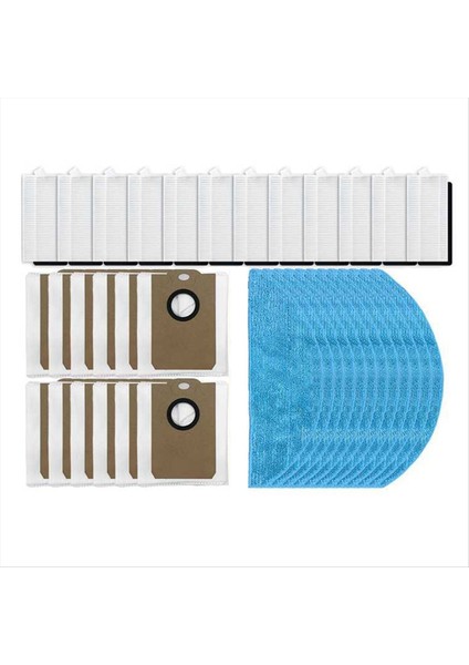 Liectroux Için Uyumlu Robot Vakum Süpürge Yedek Parçalar Filtre Mop Bez Toz Torbası (Yurt Dışından)