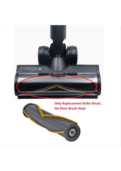 Dreame R10 R20 R30 T20 T20PRO T30 Elektrikli Süpürge Aparatı Için Yedek Silindir Fırçası Sert Ahşap Zemin Fırçası (Yurt Dışından) fırsatları