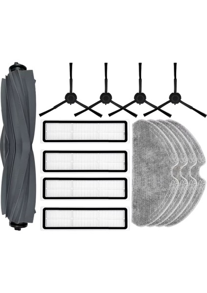 Dream D9 Için Max Gen 2 / D10S / D10S Pro Ana Yan Fırça Hepa Filtre Mop Padleri Yedek Parçalar Aksesuarları (Yurt Dışından)