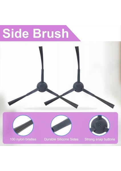 Eureka J15 Pro Ultra Vakum Yedek Parçaları Için 26 Adet Ana Yan Fırça Hepa Filtre Paspas Bezi Toz Torbası (Yurt Dışından) modelleri