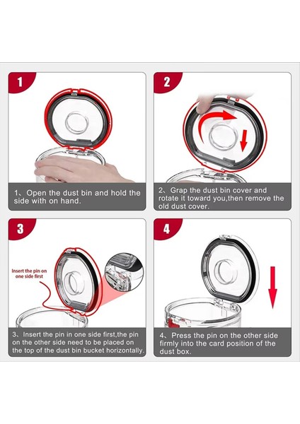 Dyson V7 V8 SV10 SV11 Robot Elektrikli Süpürge Alt Hazne Kapağı Kablosuz Elektrikli Süpürge Hazne Taban Kapağı Sızdırmazlığı (Yurt Dışından) fırsatları