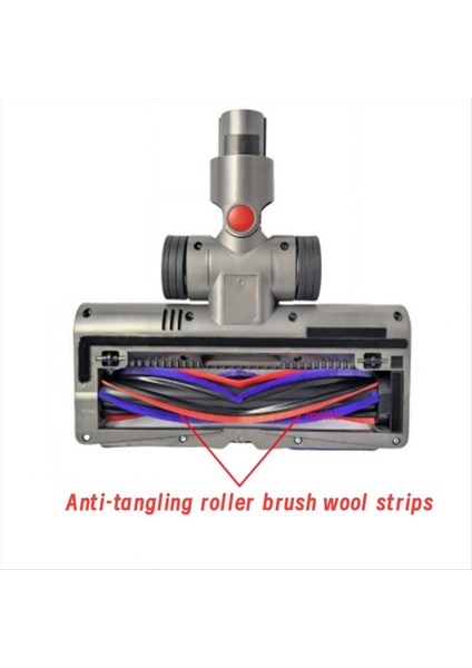 Dyson V7 V8 V10 V11 V15 Kablosuz Elektrikli Süpürge Için LED Toz Işıklı, Dolaşmayı Önleyici Tasarımlı Silindir Fırça Başlığı (Yurt Dışından) fiyatları