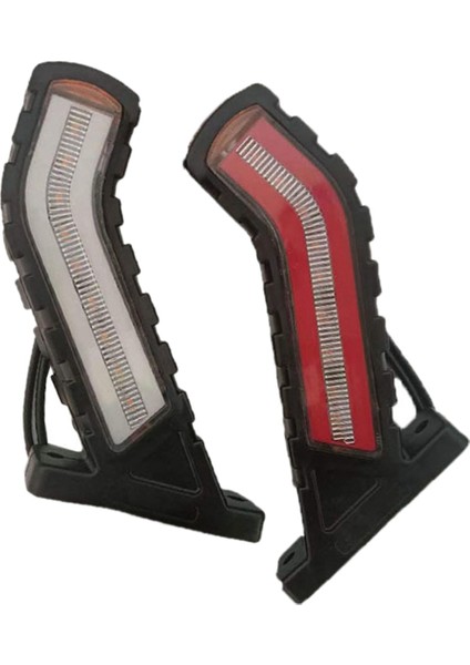 Kamyon Yan Işıkları Su Geçirmez Arka Işıklar Su Geçirmez Römork LED Aydınlatma Neon Saplı Yan Işaret Lambası 24V, 2 Adet (Yurt Dışından) modelleri