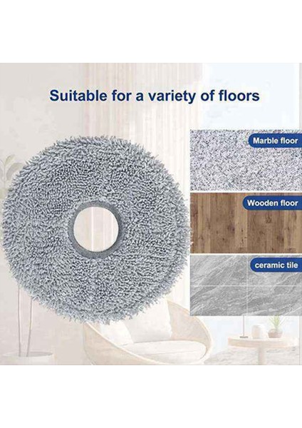 Dreame L10S Pro Ultra Heat / X30 Ultra / X30 Pro Elektrikli Süpürge Yedek Parçaları Için 8 Adet Vakumlu Paspas Bezi Vakumlu Paspas Pedi (Yurt Dışından) fiyatları