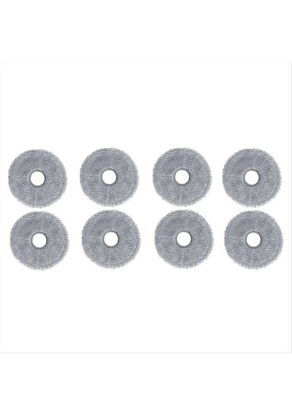 Dreame L10S Pro Ultra Heat / X30 Ultra / X30 Pro Elektrikli Süpürge Yedek Parçaları Için 8 Adet Vakumlu Paspas Bezi Vakumlu Paspas Pedi (Yurt Dışından) modelleri