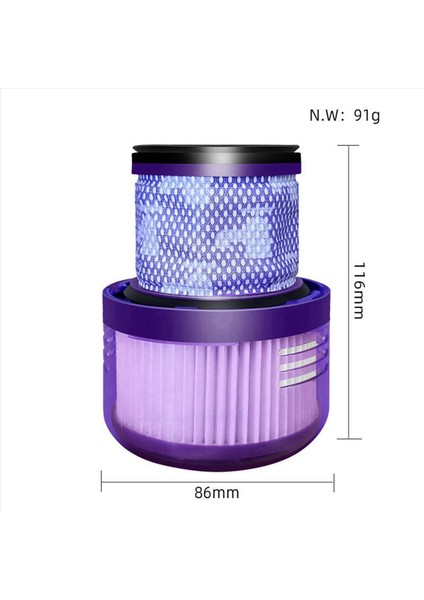 3pcs Dyson V10 Dijital Ince Vakum Temizleyici Yedek Parçalar Için Yıkanabilir Filtre (Yurt Dışından) fırsatları