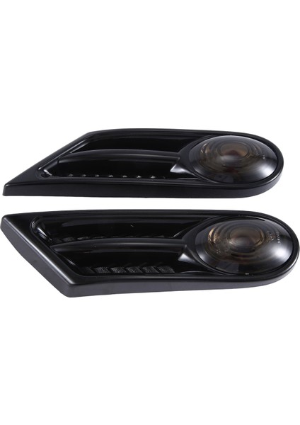 Bmw Mını Cooper R56 R57 07-13 Siyah Için Yan Işaret Lambası Ön Çamurluk Lambası Gösterge Lambası (Yurt Dışından) modelleri