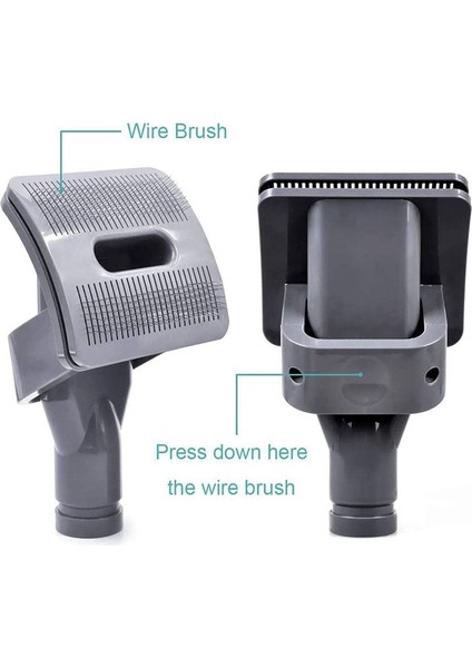 Evcil Köpekler Için Damat Alet Seti - V6 V7 V8 V10 V12 V15 ve Dc Serisi Için Vakum Ataşmanı, Tetik Kilitli (Yurt Dışından) fiyatları