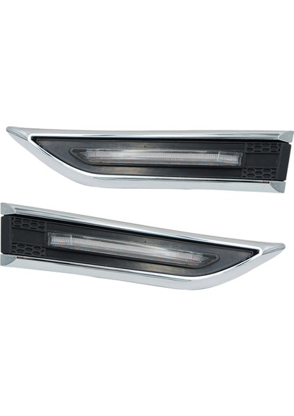 2 Adet Araba LED Yan Işaret Lambası Dönüş Sinyal Işıkları Chevrolet Cruze 2009-2015 (Sarı Işık Yayar) (Yurt Dışından)