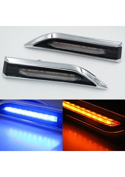 2 Adet Araba LED Yan Işaret Lambası Dönüş Sinyal Işıkları Chevrolet Cruze 2009-2015 (Sarı Işık Yayar) (Yurt Dışından) fiyatları