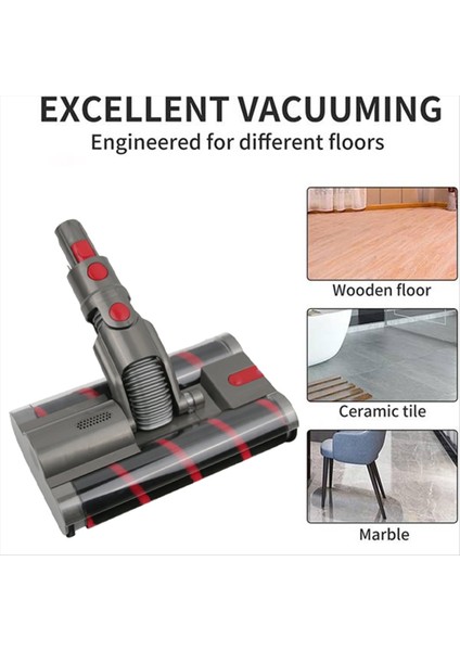 Dyson Omni-Glide SV19/SV21 Elektrikli Süpürge Yedek Parçaları ve Onarımları Için Yumuşak Silindir Temizleme Başlığı Çift Silindir Fırçası (Yurt Dışından) fiyatları