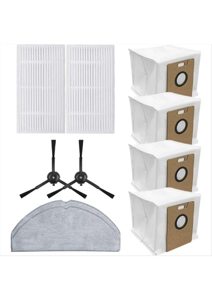 Tapo RV30 Max / RV30 Max Plus / RV20 Max / RV20 Max Plus Robot Süpürge Için Filtre Toz Torbası Yan Fırça Paspas Bezi (Yurt Dışından) fiyatları