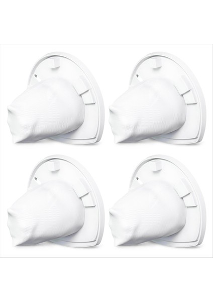 Black And Decker El Süpürgesi Filtresi Değişimi Için 4 Adet Uyumlu - Yıkanabilir ve Tekrar Kullanılabilir VF110 Filtre (Yurt Dışından)