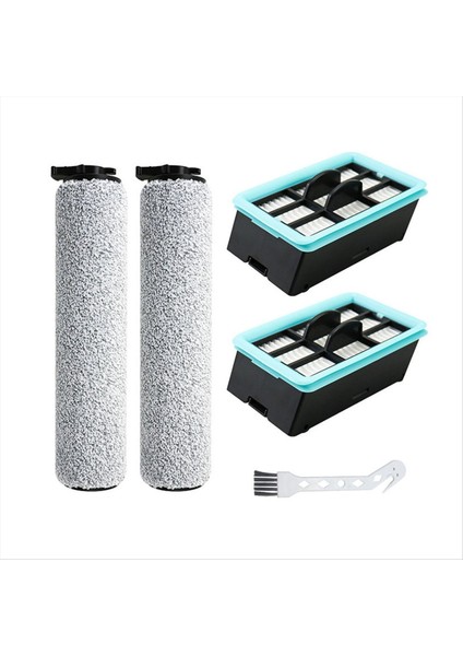 Bissell Crosswave Hf2 Crosswave 3845N/3831 Zemin Fırçalama Makinesi Elektrikli Süpürgesi Için Hepa Filtreleri Silindir Ana Fırçalar (Yurt Dışından)