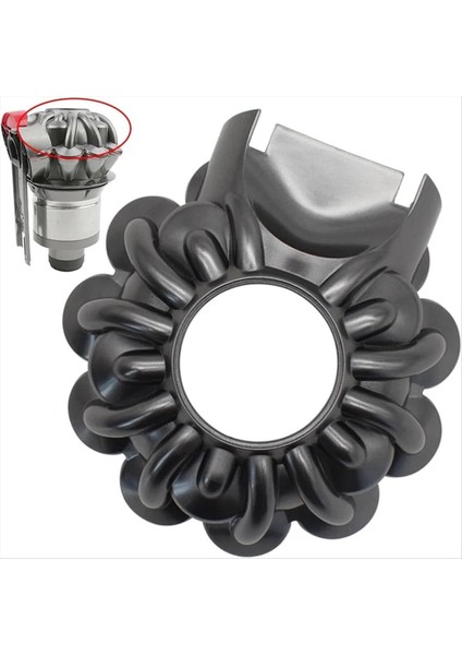 Dyson V7 V8 Elektrikli Süpürge Cyclone Kılıfı Cyclone Ses Yalıtım Köpüğü ile Üst Kılıf (Yurt Dışından) fiyatları