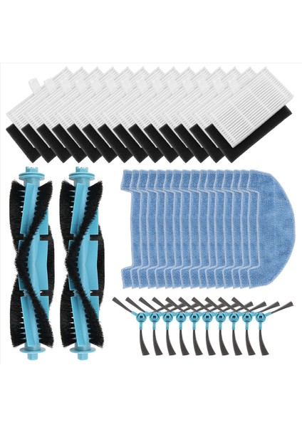 Ultenic D10 Robot Süpürge Yedek Parçaları Ana Silindir Yan Fırça Hepa Filtre Paspas Pedi Bez Aksesuarları (Yurt Dışından) fiyatları