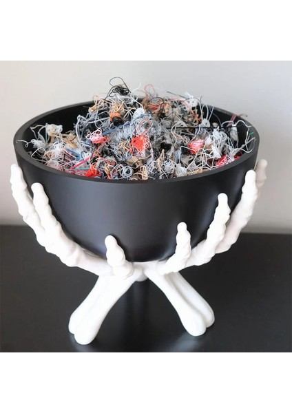 Cadılar Bayramı Şeker Kasesi Gotik Eller Şeker Depolama Tutucu Çok Fonksiyonlu Cadılar Bayramı Organizer Tutucu Korkunç Ev Dekorasyoncolor: A1 (Yurt Dışından)