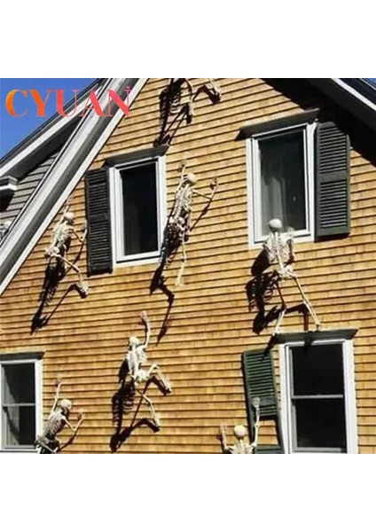 Korkunç Cadılar Bayramı Dekorasyonu Cadılar Bayramı Dersleri Aydınlık Asma Dekorasyon Açık Hava Partisi Korku Aydınlık Hareketli Kafatası Renk: 150CM (Yurt Dışından)