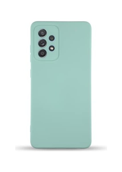 Kzy Iletişim Galaxy A73 5g ile Uyumlu Kapak Içi Kadife Kamera Korumalı Lansman Silikon Kılıf - Turkuaz modelleri