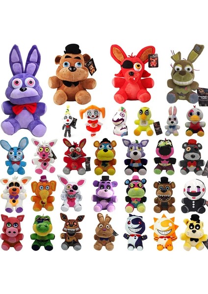 Freddy Fnaf Sevimli Peluş Oyuncaklar Oyun Bebek 18CM Bonnie Ayı Karikatür Doldurulmuş Bebekler Freddy Oyuncaklar Hediyeler Renk: 20 (Yurt Dışından)