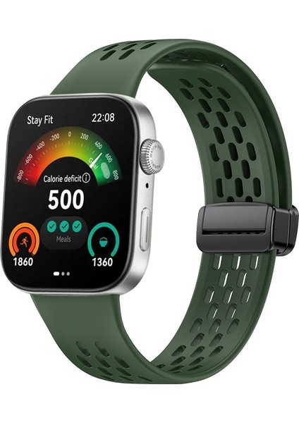 Huawei Watch Fit4 Pro / Fit4 / Fit3 Için Silikon Kayış (Yurt Dışından)