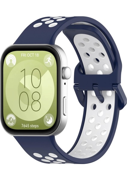 Huawei Watch Fit 4 Pro / Fit 4 / Fit 3 Için Silikon Kayış (Yurt Dışından)