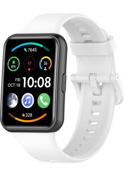 Huawei Watch Fit 2 Için Renkli Silikon Kayış (Yurt Dışından) fiyatları