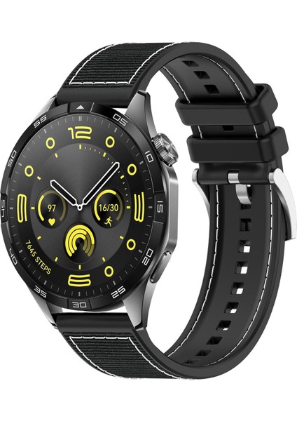 Huawei Watch Gt4 / Gt3 / Gt2 Için 20 mm Silikon Kayış (Yurt Dışından)