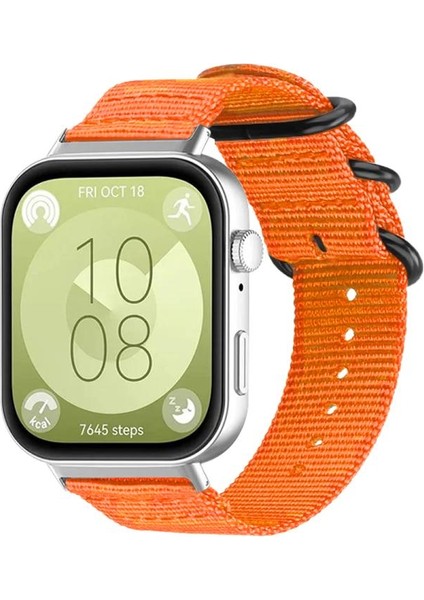 Huawei Watch Fit4 / Fit4 Pro / Fit3 Için Naylon Kanvas Kayış (Yurt Dışından) fiyatları