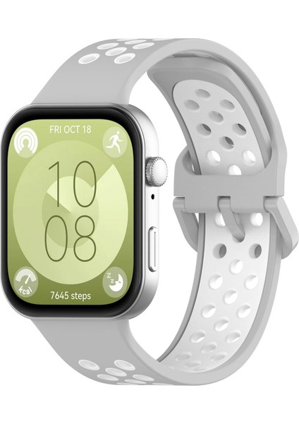 Huawei Watch Fit 4 Pro / Fit 4 / Fit 3 Için Silikon Kayış (Yurt Dışından)