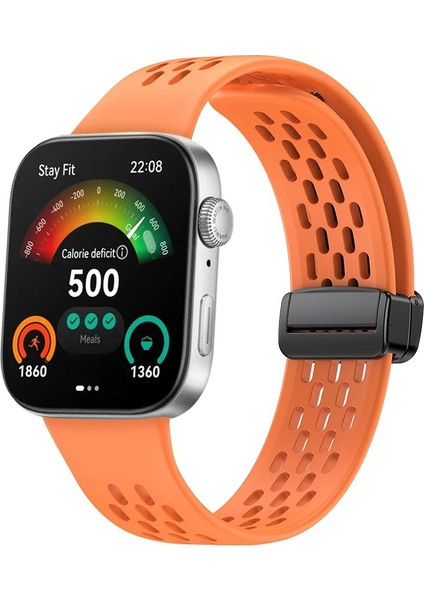 Huawei Watch Fit4 Pro / Fit4 / Fit3 Için Silikon Kayış (Yurt Dışından)