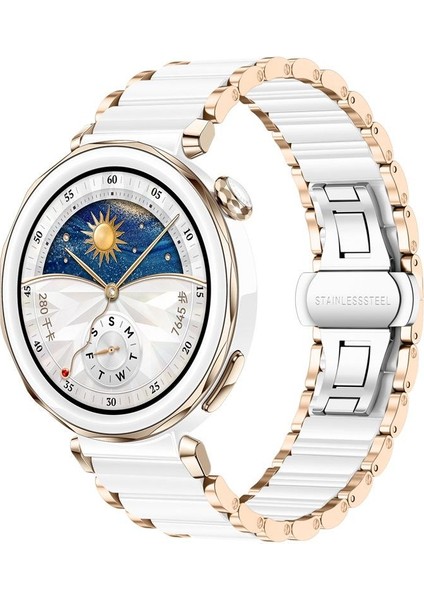 Huawei Watch Gt 5 Pro 42MM Için Seramik Saat Kayışı (Yurt Dışından)