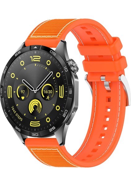 Huawei Watch Gt4 / Gt3 / Gt2 Için 20 mm Silikon Kayış (Yurt Dışından)