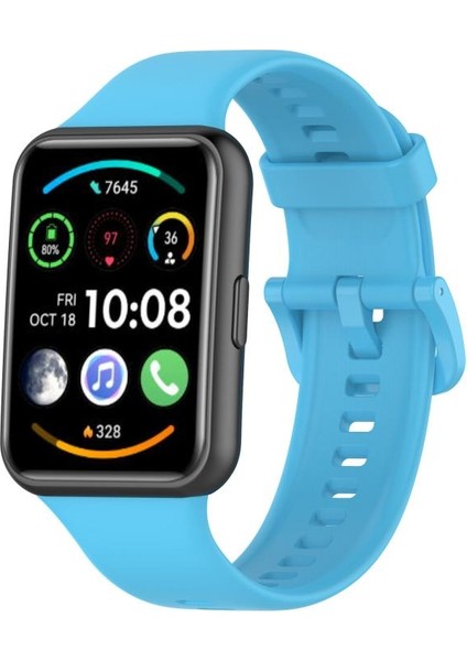 Huawei Watch Fit 2 Için Renkli Silikon Kayış (Yurt Dışından) fiyatları