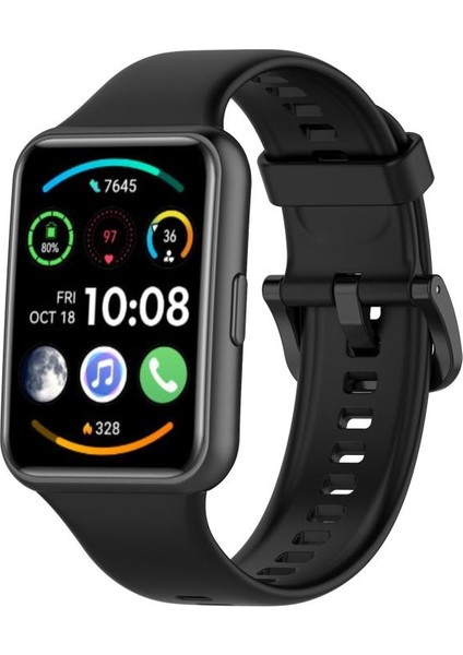 Huawei Watch Fit 2 Için Renkli Silikon Kayış (Yurt Dışından) fiyatları