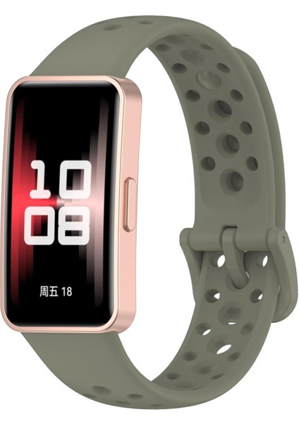 Huawei Band 10 / 9 / 8 Için Silikon Saat Kayışı (Yurt Dışından)