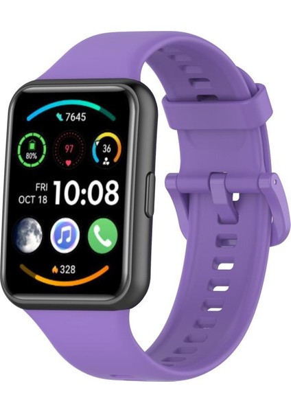 Huawei Watch Fit 2 Için Renkli Silikon Kayış (Yurt Dışından) fiyatları