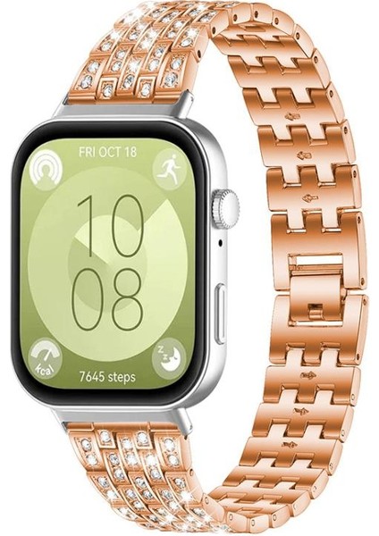 Huawei Watch Fit4 / Fit4 Pro / Fit3 Için Metal Saat Kayışı (Yurt Dışından) fiyatları