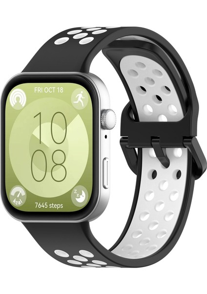 Huawei Watch Fit 4 Pro / Fit 4 / Fit 3 Için Silikon Kayış (Yurt Dışından)