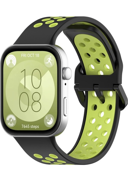 Huawei Watch Fit 4 Pro / Fit 4 / Fit 3 Için Silikon Kayış (Yurt Dışından)