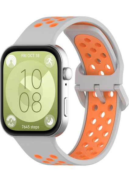 Huawei Watch Fit 4 Pro / Fit 4 / Fit 3 Için Silikon Kayış (Yurt Dışından)