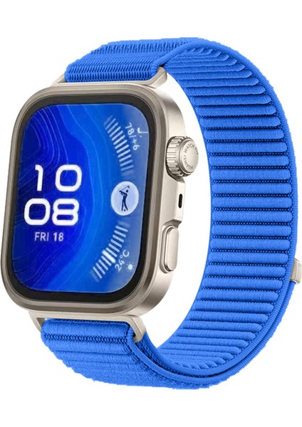 Huawei Watch Fit 4 / Fit 4 Pro / Fit 3 Için Naylon Saat Kayışı (Yurt Dışından)