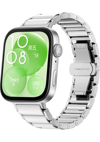 Huawei Watch Fit Için Metal Saat Kayışı (Yurt Dışından)