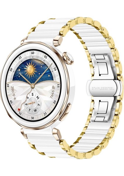 Huawei Watch Gt 5 Pro 42MM Için Seramik Saat Kayışı (Yurt Dışından)