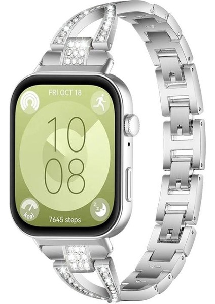 Huawei Watch Fit4 / Fit4 Pro / Fit3 Için Metal Saat Kayışı (Yurt Dışından) fiyatları