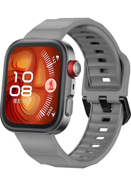 Huawei Watch Fit3 / Fit4 / Fit4 Pro Için Silikon Saat Kayışı (Yurt Dışından)